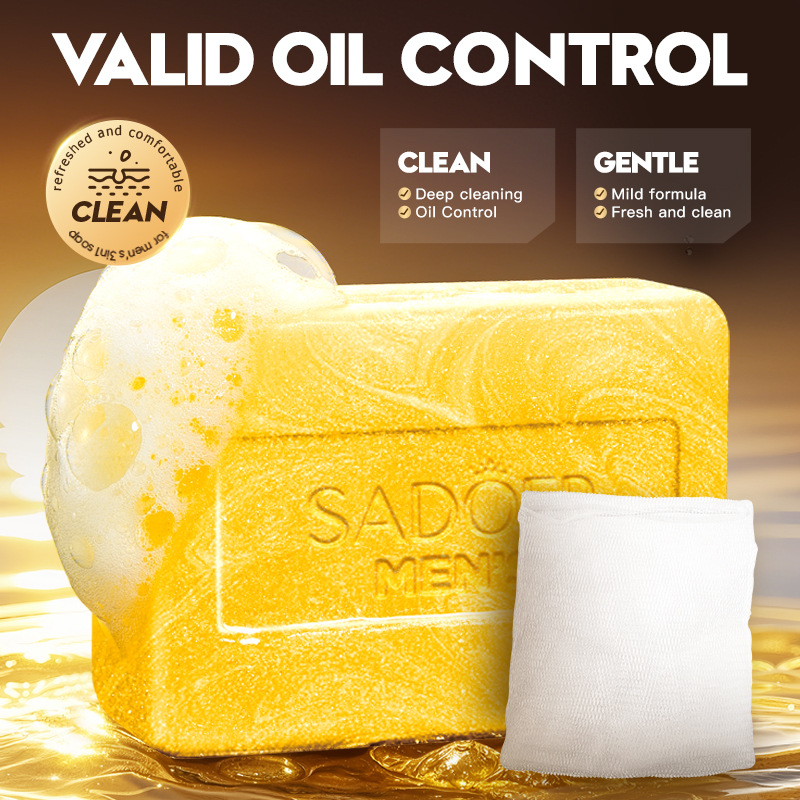 Soap Making Fragrance Oil - Luxuriöse 3-in-1 Goldene Reinigungsseife für Herren: