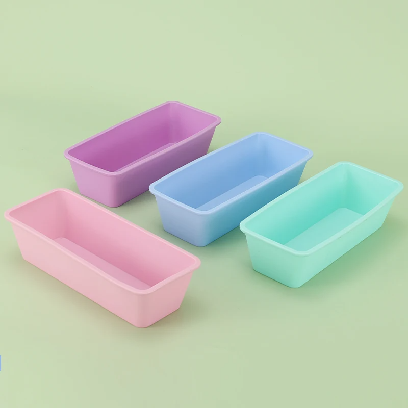 Soap Making Organic - Rechteckige Seifen form Silikon Backform Schokoriegel
