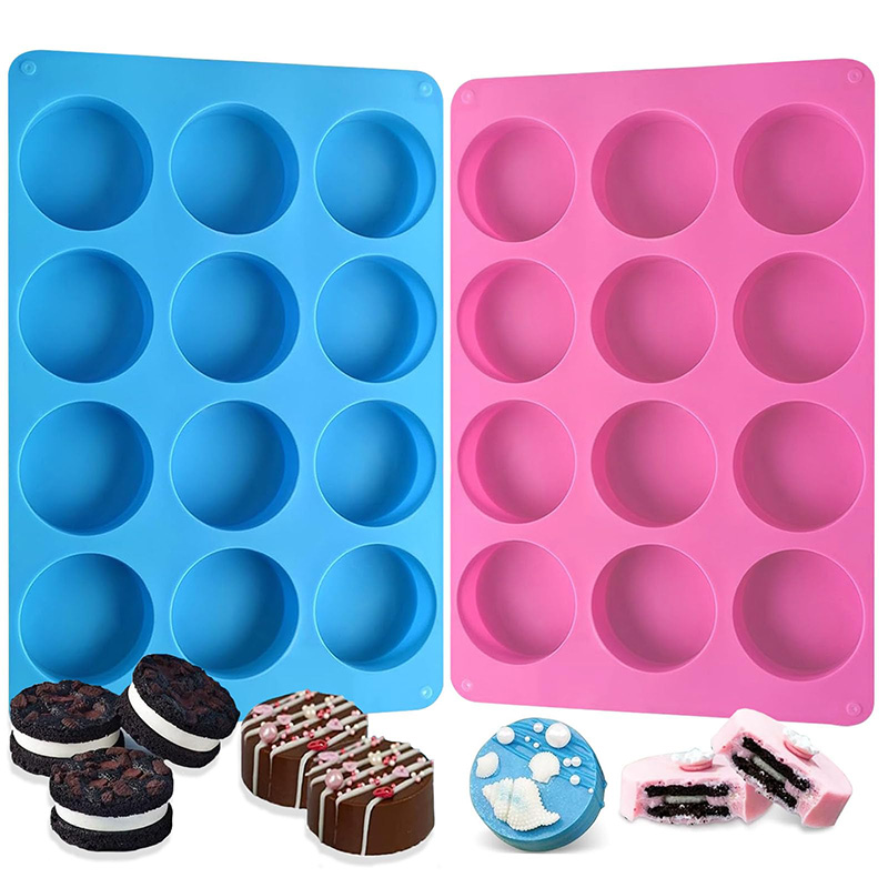 Runde Silikonformen mit 12 Hoh – Soap Making Organic Bewertung und Preis