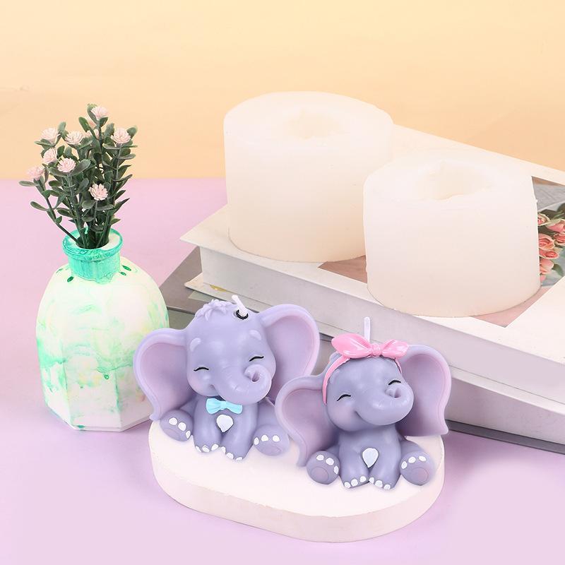 Niedliche 3D-Elefanten-Silikon – Soap Making Organic Bewertung und Preis