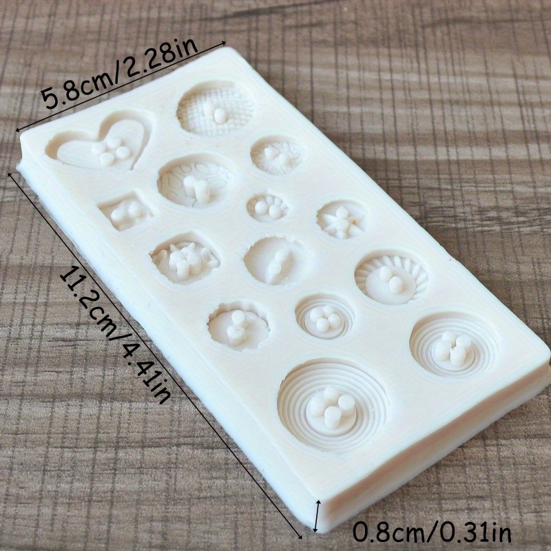 Knopfförmige Silikonform für S – Soap Making Organic Bewertung und Preis