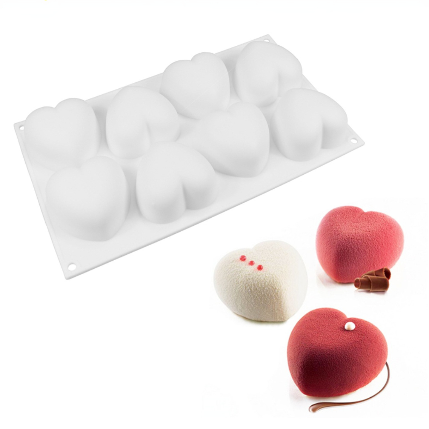 Liebe Herz Silikon Seife Form  – Soap Making Oven Bewertung und Preis