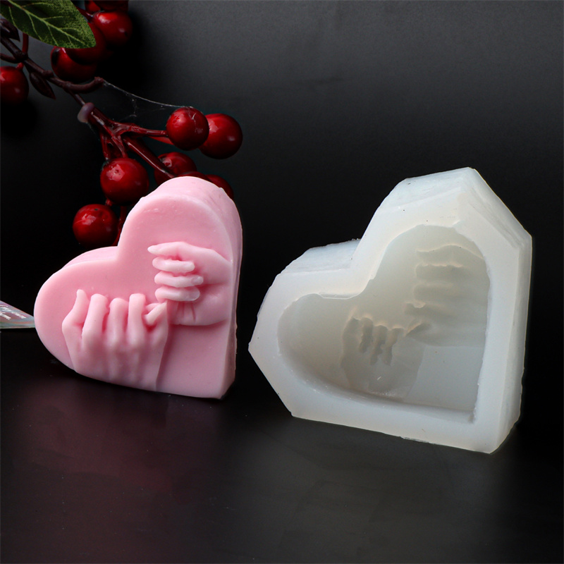 Herzförmige Rosen-Silikonform  – Soap Making In Home Bewertung und Preis