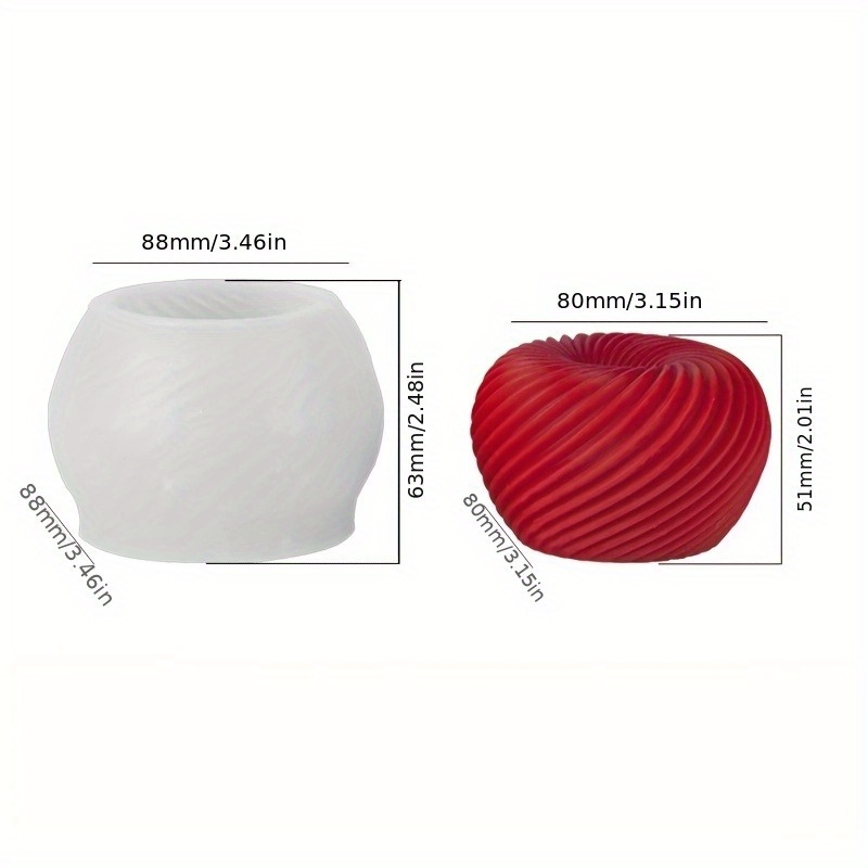 Eine trendige rote Apfel-Silik – Soap Making Organic Bewertung und Preis