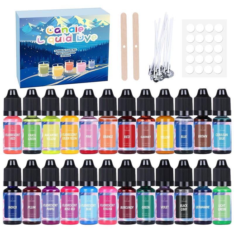 20/24 farben Kerze Farbstoffe  – Soap Making Kit Amazon Bewertung und Preis