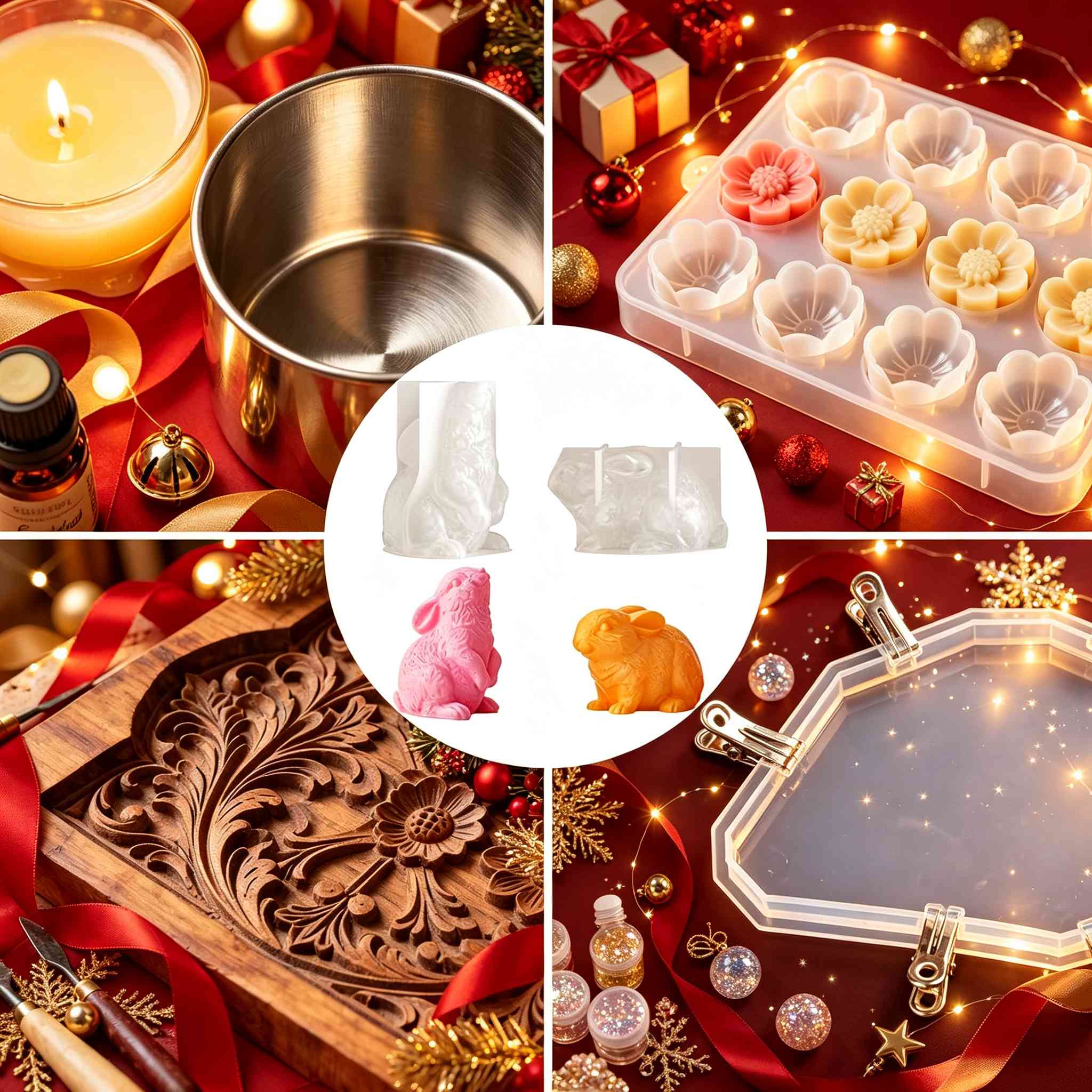 3D-Kaninchen-Silikon-Kerzenfor – Soap Making In Home Bewertung und Preis
